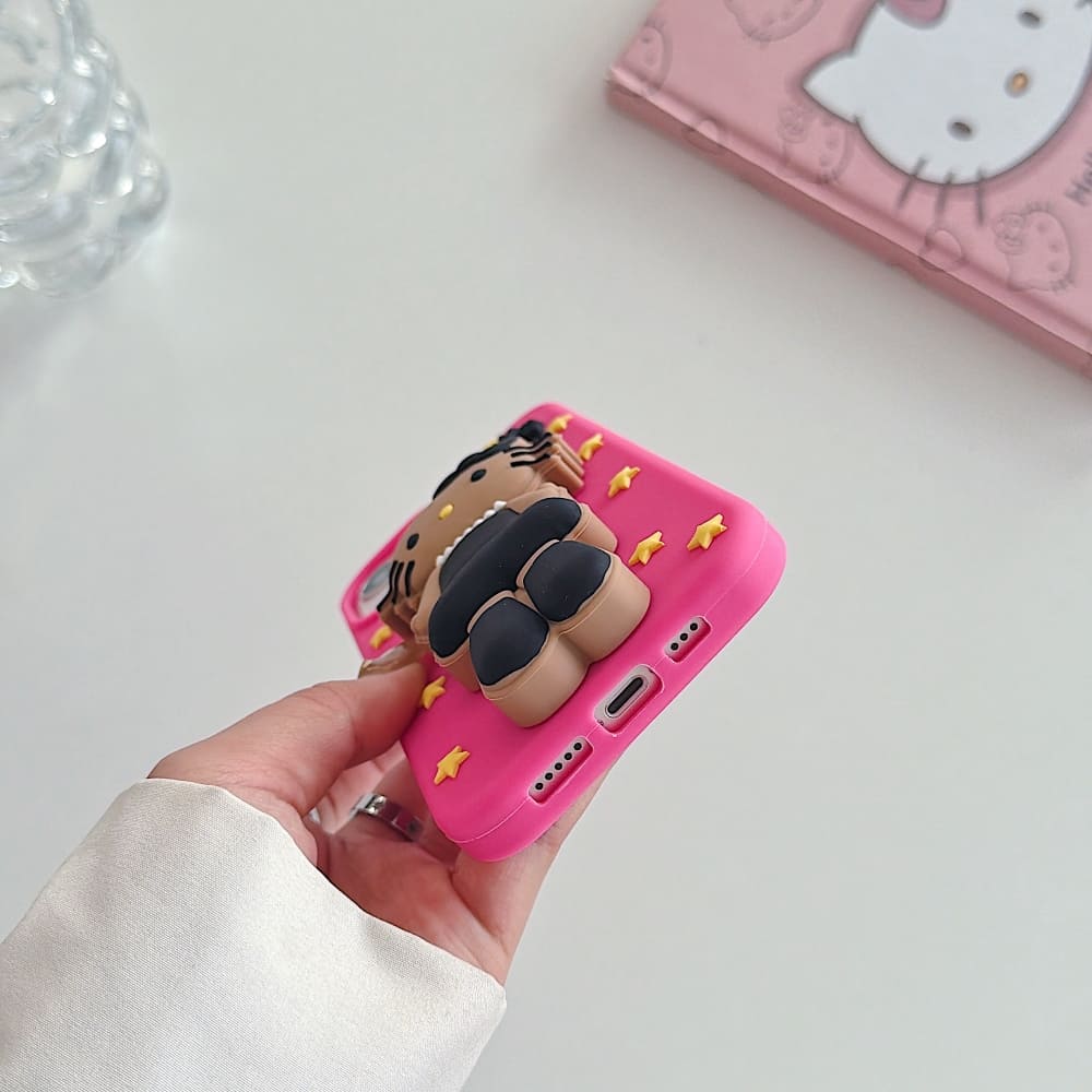 Midnight Glam Kitty Phone Case