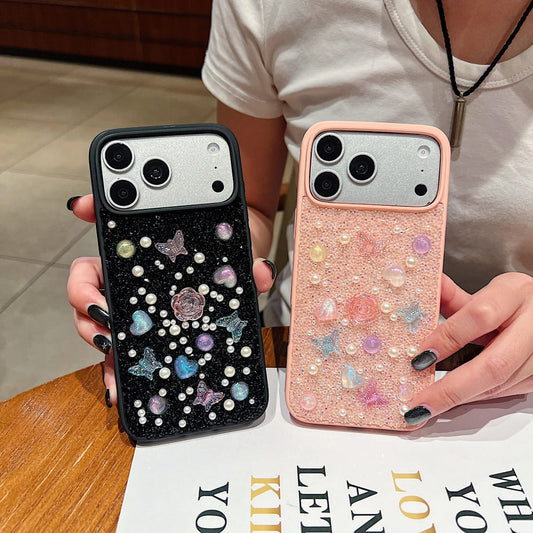 Pearl Butterfly Bliss Phone Case