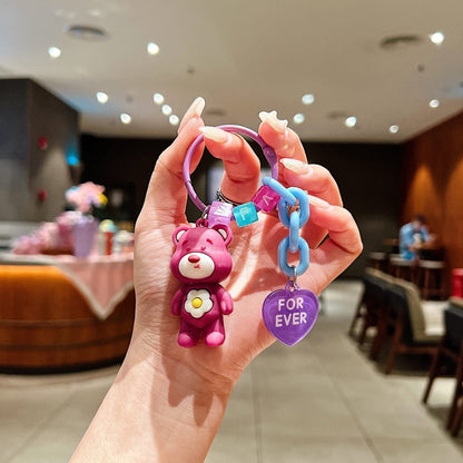 Playful Rainbow Candy Vibe Phone Charm | Keychain | Handbag Charm