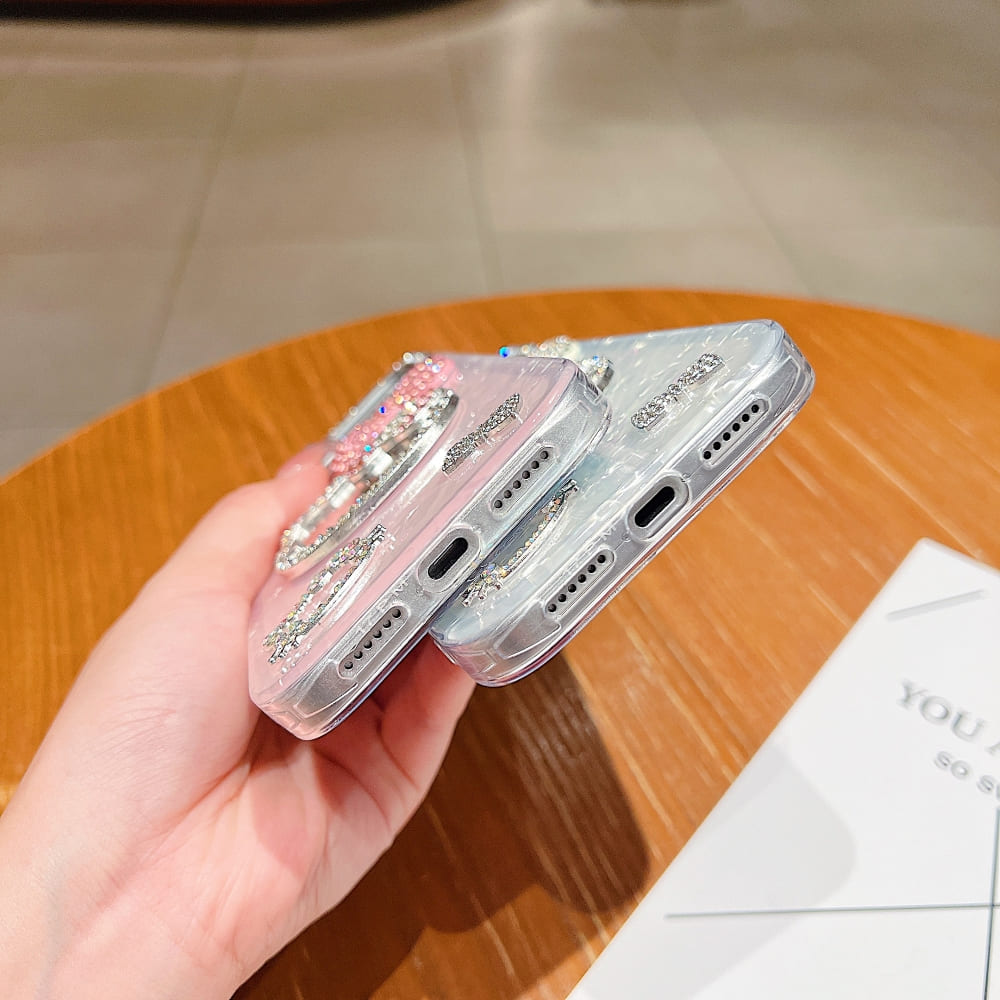 Princess Sparkle Clear Phone Case