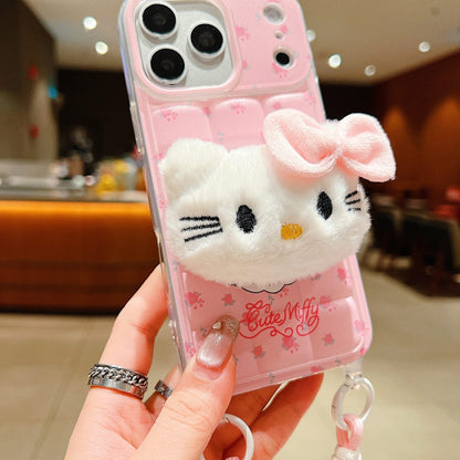 Shimmer Kitty Mirror Guard Phone Case