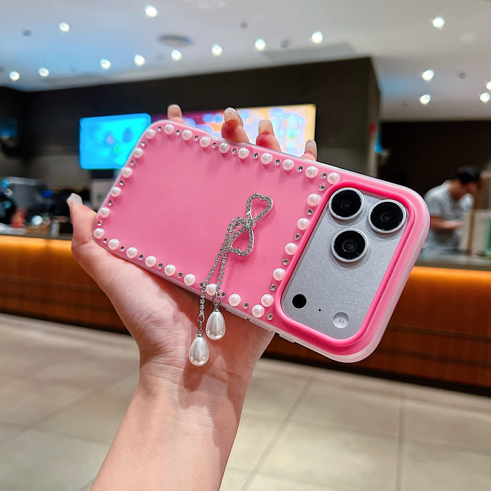 Sweet Pearl Ribbon Phone Case