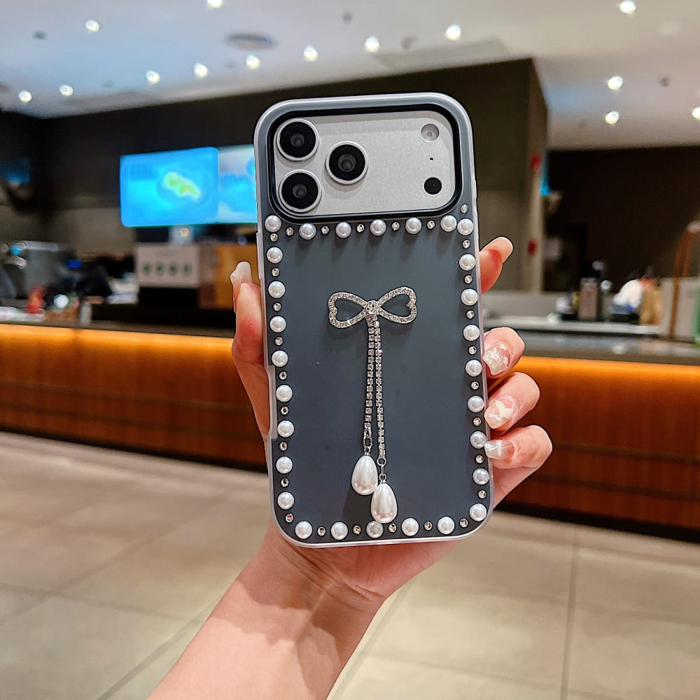 Sweet Pearl Ribbon Phone Case