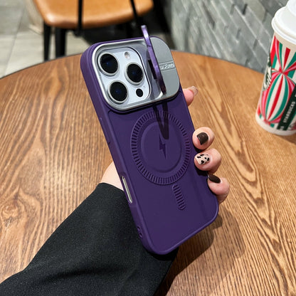 TPU Silicone Magnetic Wireless Kickstand Phone Case