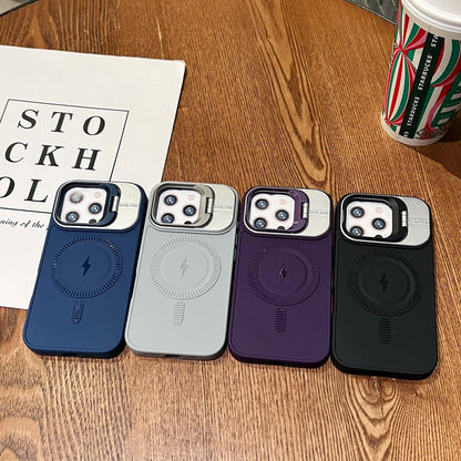 TPU Silicone Magnetic Wireless Kickstand Phone Case