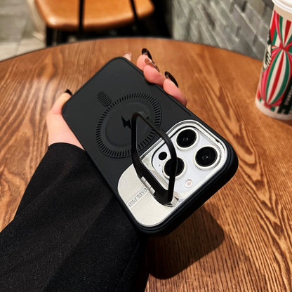 TPU Silicone Magnetic Wireless Kickstand Phone Case