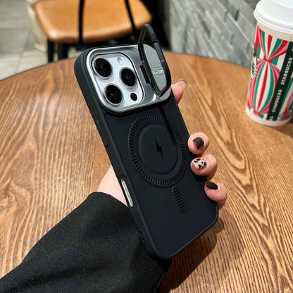 TPU Silicone Magnetic Wireless Kickstand Phone Case