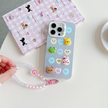Toy Printed Phone Case with Bracelet