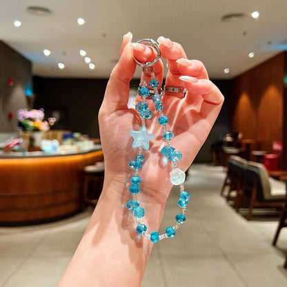 Twinkle Star Beaded Phone Charm