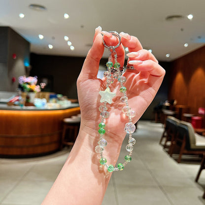 Twinkle Star Beaded Phone Charm