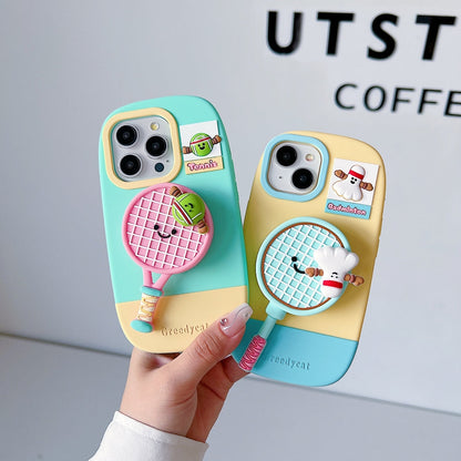 Unique Tennis Silicone Phone Case
