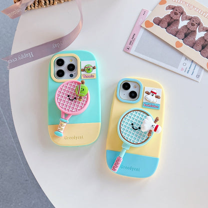 Unique Tennis Silicone Phone Case